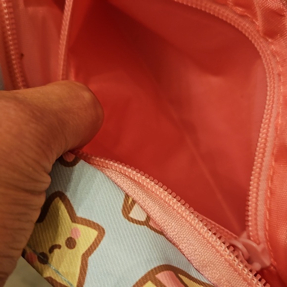 Blippo Cute Tote Style Tote NWOT Pink interior Stars,Rainbows, Hearts - Picture 4 of 7